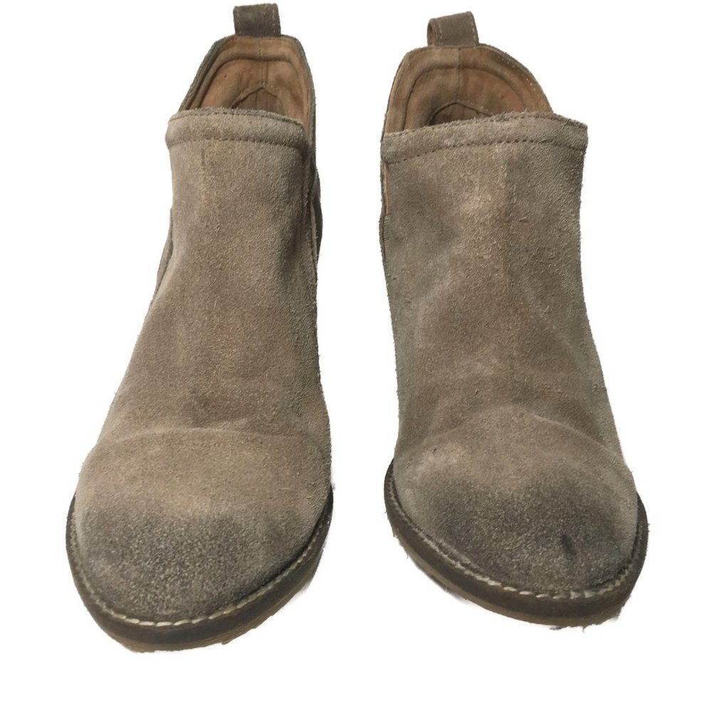 Jeffrey Campbell Rosalee Distressed Taupe Suede B… - image 4